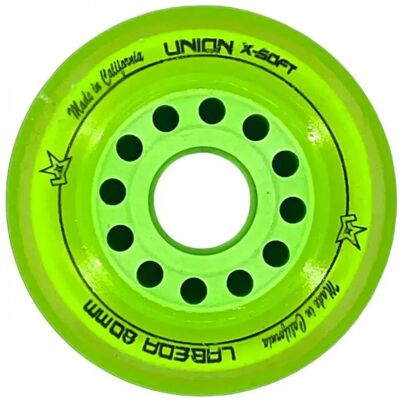 Labeda Ruote Dei Pattini Union X-soft 4 Unità Green 80 mm Labeda Ruote Dei Pattini Union X-soft 4 Unità Green 80 mm