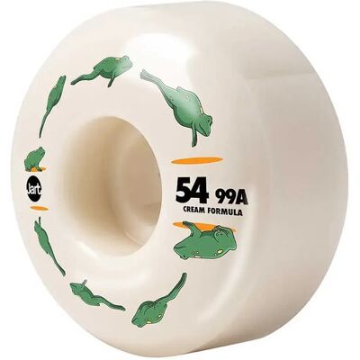Jart Ruote Da Skateboard Frog 5 Mm White 54 mm / 99A Jart Ruote Da Skateboard Frog 5 Mm White 54 mm / 99A