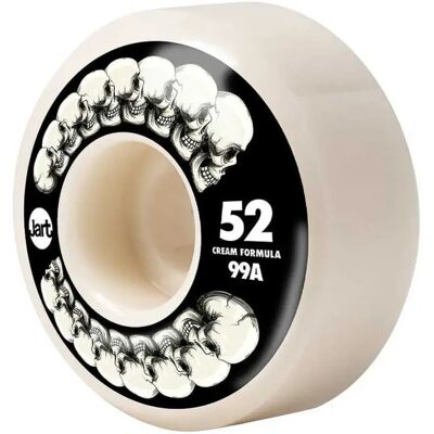 Jart Ruote Da Skateboard Necro 52 Mm White 52 mm / 99A Jart Ruote Da Skateboard Necro 52 Mm White 52 mm / 99A