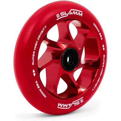 Slamm Scooters Ruota Di Scooter Team Red / Red 110mm Slamm Scooters Ruota Di Scooter Team Red / Red 110mm