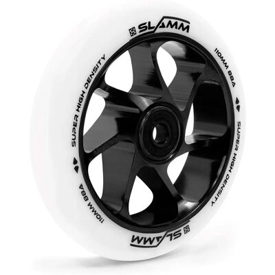 Slamm Scooters Ruota Di Scooter Team White / Black 110mm Slamm Scooters Ruota Di Scooter Team White / Black 110mm