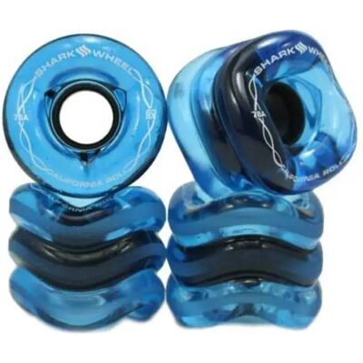 Shark Wheel Ruota Longboard California Roll Trans Emerald 60 mm/78A Shark Wheel Ruota Longboard California Roll Trans Emerald 60 mm/78A
