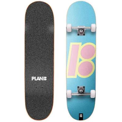 Plan B Skateboard Slanted Og Blue 8.125´´x31.85´´ One Size Plan B Skateboard Slanted Og Blue 8.125´´x31.85´´ One Size