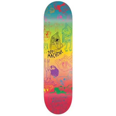 Toy Machine Tavola Da Skateboard 8.0 Characters Ii One Size Toy Machine Tavola Da Skateboard 8.0 Characters Ii One Size