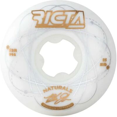 Ricta Ruote Da Skateboard Johnson Orbital Naturals Mid White Gold 53 mm/99A Ricta Ruote Da Skateboard Johnson Orbital Naturals Mid White Gold 53 mm/99A