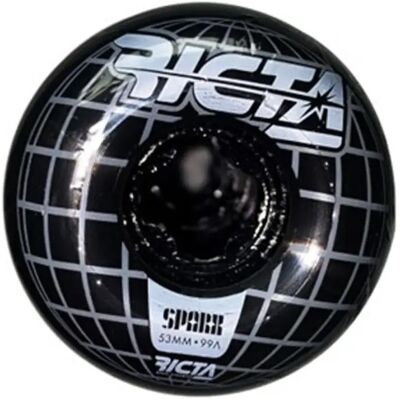 Ricta Ruote Da Skateboard Mainframe Sparx Black 53 mm/99A Ricta Ruote Da Skateboard Mainframe Sparx Black 53 mm/99A