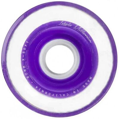 Labeda Ruote Dei Pattini Millenium X-soft 1 Unità Purple / Clear 80 mm Labeda Ruote Dei Pattini Millenium X-soft 1 Unità Purple / Clear 80 mm