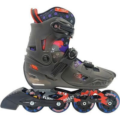 Eagle Pattini In Linea S8 Black EU 32-36 Eagle Pattini In Linea S8 Black EU 32-36
