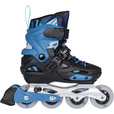 Playlife Pattini In Linea Per Bambini Flash Adjustable Black / Blue EU 34-37 Playlife Pattini In Linea Per Bambini Flash Adjustable Black / Blue EU 34-37