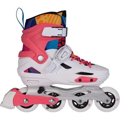 Playlife Pattini In Linea Per Bambini Flash Adjustable Black / Pink EU 26-29 Playlife Pattini In Linea Per Bambini Flash Adjustable Black / Pink EU 26-29