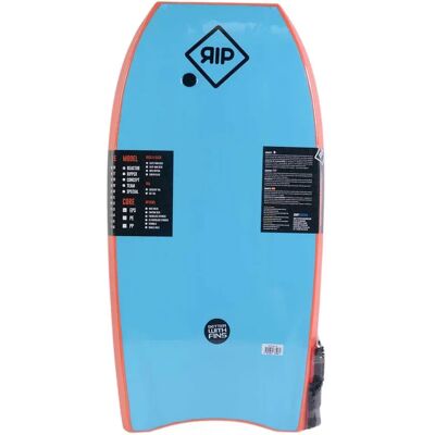 Rip Bodyboard Eps Reactor 38+leash Coil Pu Blue / Orange 96.5 cm Rip Bodyboard Eps Reactor 38+leash Coil Pu Blue / Orange 96.5 cm