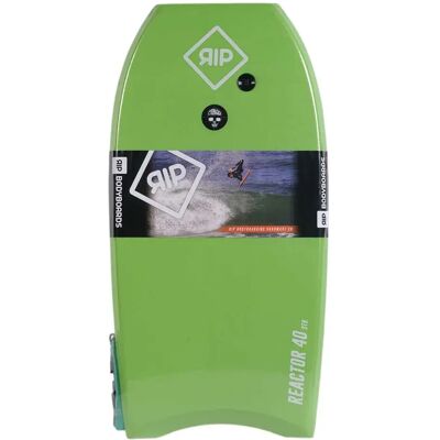 Rip Bodyboard Eps Reactor 0+coil Leash Pu Green / White 101.6 cm Rip Bodyboard Eps Reactor 0+coil Leash Pu Green / White 101.6 cm