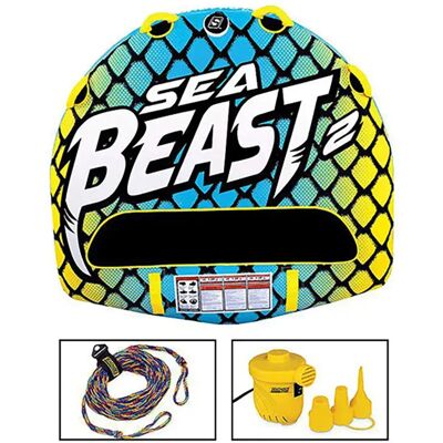 Seachoice Gonfiabile Trainabile Sea Beast Yellow 1-2 Posti Seachoice Gonfiabile Trainabile Sea Beast Yellow 1-2 Posti