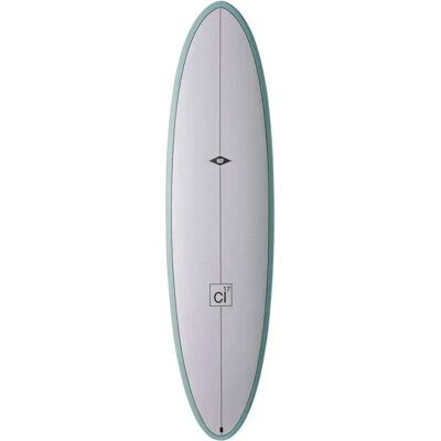 Nsp Tavola Da Surf Cl-17 Funboard 7´6´´ Teal 228.6 cm Nsp Tavola Da Surf Cl-17 Funboard 7´6´´ Teal 228.6 cm