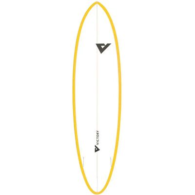 Victory Tavola Da Surf Midlength Epoxy 7´ Matt Yellow 223.51 cm Victory Tavola Da Surf Midlength Epoxy 7´ Matt Yellow 223.51 cm