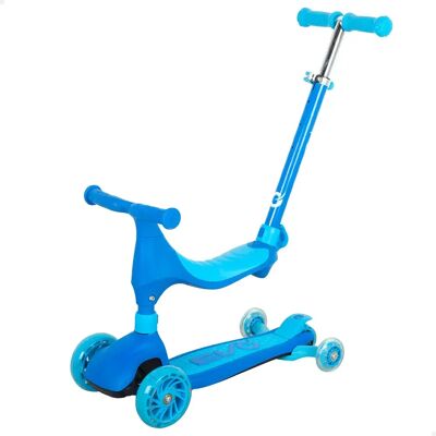 Evo Scooter Per Bambini Evolutionary In 1 Blue One Size Evo Scooter Per Bambini Evolutionary In 1 Blue One Size