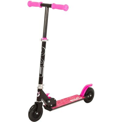 Evo Scooter Per Bambini Foldable & Adjustable 2 Wheel Pink One Size Evo Scooter Per Bambini Foldable & Adjustable 2 Wheel Pink One Size