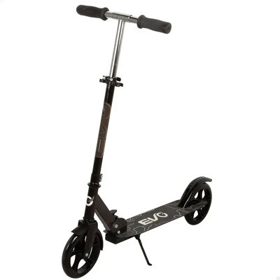 Evo Scooter Per Bambini Folding & Height Adjustable 2 Wheeled Black One Size Evo Scooter Per Bambini Folding & Height Adjustable 2 Wheeled Black One Size