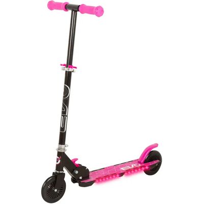 Evo Scooter Per Bambini Multicolour Lights-2 Wheels Pink One Size Evo Scooter Per Bambini Multicolour Lights-2 Wheels Pink One Size