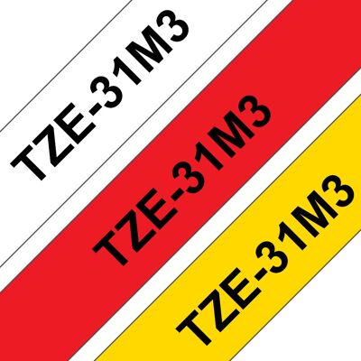 Brother tze31m3 nastro per etichettatrice tze Brother tze31m3 nastro per etichettatrice tze