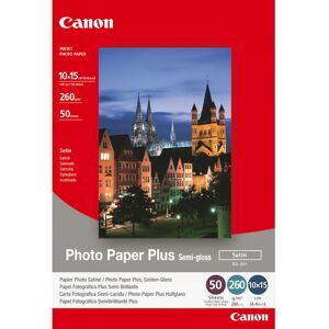 Canon carta fotografica semi-lucida sg-201 plus 4x6" - 50 fogli Canon carta fotografica semi-lucida sg-201 plus 4x6" - 50 fogli