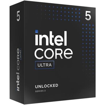 Intel cpu ultra 5 225f, lga 1851, 3.3ghz 10 core, 20mb cache box Intel cpu ultra 5 225f, lga 1851, 3.3ghz 10 core, 20mb cache box