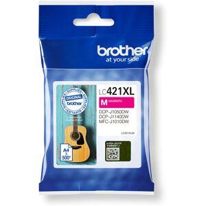 Brother lc-421xlm cartuccia d'inchiostro 1 pz originale resa elevata (xl) magenta Brother lc-421xlm cartuccia d'inchiostro 1 pz originale resa elevata (xl) magenta