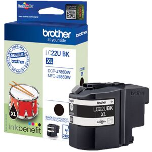 Brother lc22ubk cartuccia d'inchiostro 1 pz originale nero Brother lc22ubk cartuccia d'inchiostro 1 pz originale nero
