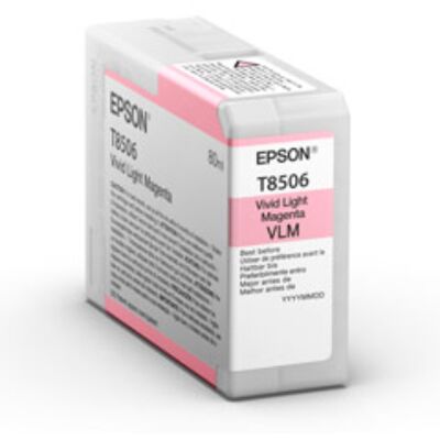 Epson c13t85060n cartuccia d'inchiostro 1 pz originale magenta chiaro vivido Epson c13t85060n cartuccia d'inchiostro 1 pz originale magenta chiaro vivido