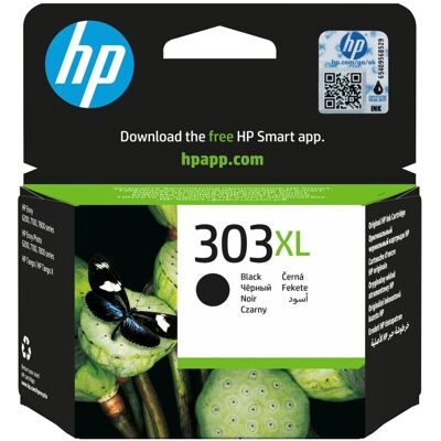 Hp cartuccia di inchiostro nero originale ad alta capacità 303xl Hp cartuccia di inchiostro nero originale ad alta capacità 303xl