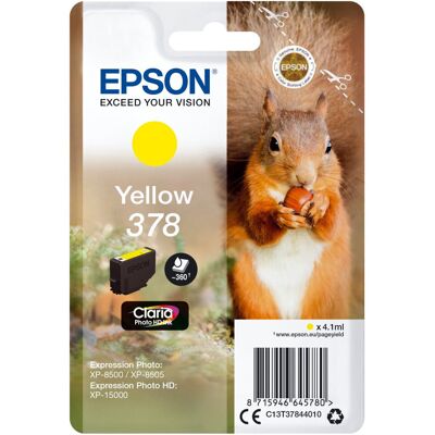 EPSON - C13T37844010 - Giallo - 1 cartuccia - Inkjet cartridge EPSON - C13T37844010 - Giallo - 1 cartuccia - Inkjet cartridge