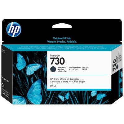 Hp cartuccia di inchiostro nero opaco designjet 730 da 130 ml Hp cartuccia di inchiostro nero opaco designjet 730 da 130 ml