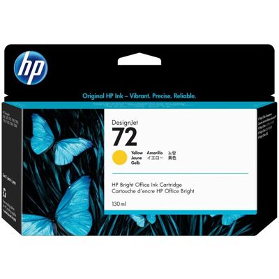 Hp cartuccia inchiostro giallo 72, 130 ml Hp cartuccia inchiostro giallo 72, 130 ml