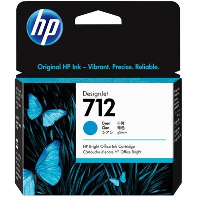 Hp cartuccia di inchiostro ciano originale designjet 712 da 29 ml Hp cartuccia di inchiostro ciano originale designjet 712 da 29 ml