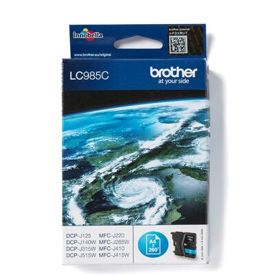 Brother lc985c cartuccia d'inchiostro 1 pz originale ciano Brother lc985c cartuccia d'inchiostro 1 pz originale ciano