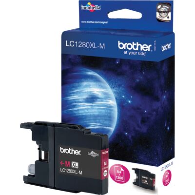 Brother lc1280xlm cartuccia d'inchiostro 1 pz originale magenta Brother lc1280xlm cartuccia d'inchiostro 1 pz originale magenta