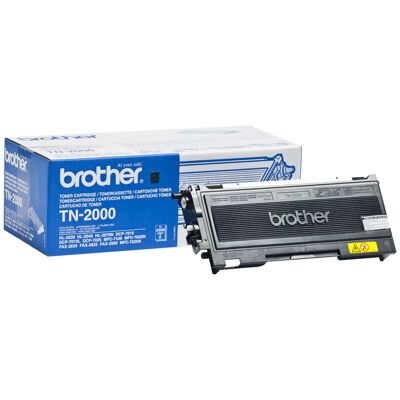 Brother tn-2000 cartuccia toner 1 pz originale nero Brother tn-2000 cartuccia toner 1 pz originale nero