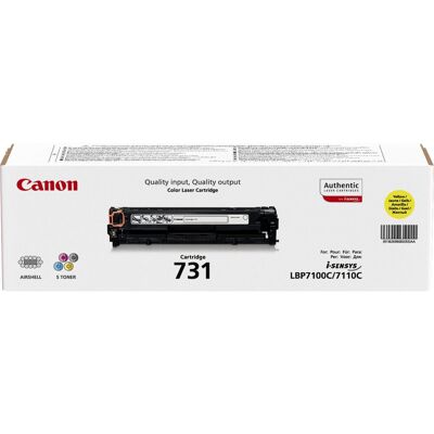 Canon 731 cartuccia toner 1 pz originale giallo Canon 731 cartuccia toner 1 pz originale giallo