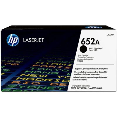 Hp cartuccia toner originale nero laserjet 652a Hp cartuccia toner originale nero laserjet 652a