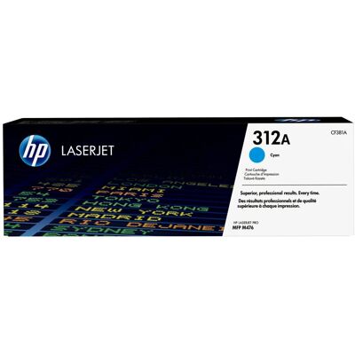 Hp cartuccia toner ciano laserjet 312a Hp cartuccia toner ciano laserjet 312a