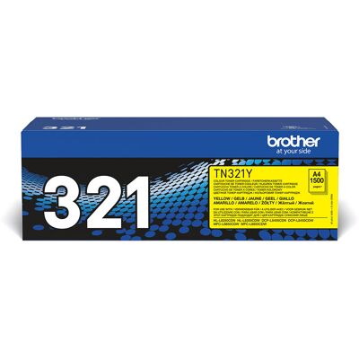 Brother tn-321y cartuccia toner 1 pz originale giallo Brother tn-321y cartuccia toner 1 pz originale giallo
