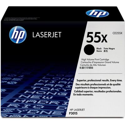 Hp cartuccia toner originale nero ad alta capacità laserjet 55x Hp cartuccia toner originale nero ad alta capacità laserjet 55x