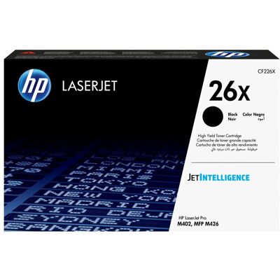 Hp cartuccia toner originale nero ad alta capacità laserjet 26x Hp cartuccia toner originale nero ad alta capacità laserjet 26x