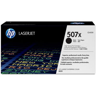Hp cartuccia toner originale nero ad alta capacità laserjet 507x Hp cartuccia toner originale nero ad alta capacità laserjet 507x