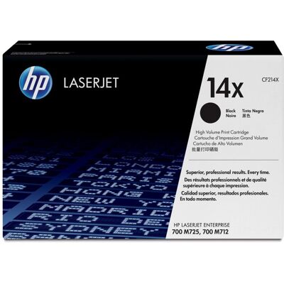 Hp cartuccia toner originale nero ad alta capacità laserjet 14x Hp cartuccia toner originale nero ad alta capacità laserjet 14x