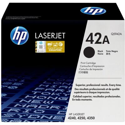 Hp cartuccia toner originale nero laserjet 42a Hp cartuccia toner originale nero laserjet 42a