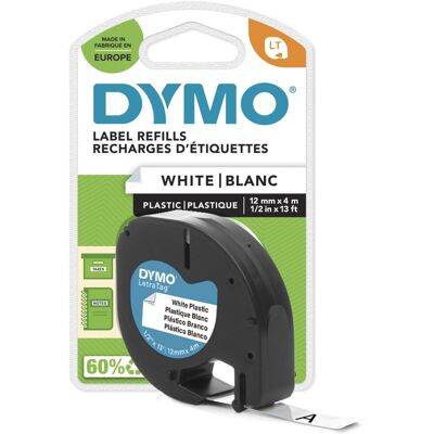 Dymo schriftband 91221 white (s0721660) Dymo schriftband 91221 white (s0721660)