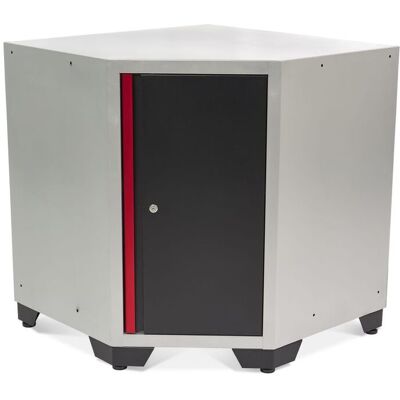 HBM Armadio base Deluxe ad angolo con anta per arredamento da officina HBM Armadio base Deluxe ad angolo con anta per arredamento da officina