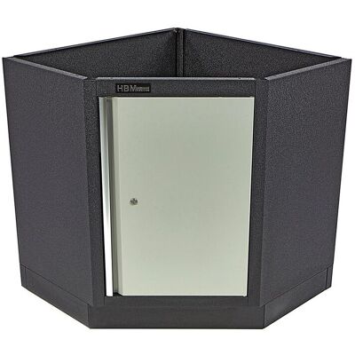HBM Mobile Basso Angolare con Anta per Allestimento Officina HBM Mobile Basso Angolare con Anta per Allestimento Officina