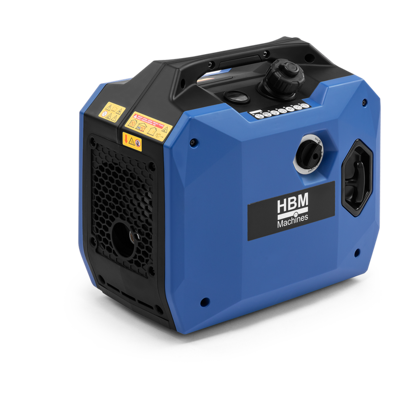 HBM generatore inverter con motore a benzina da 79 cm³ 230V 2000W HBM generatore inverter con motore a benzina da 79 cm³ 230V 2000W
